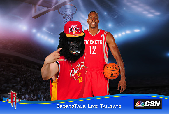 Houston Rockets Fan Appreciation Green Screen