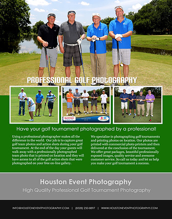 Golf Tournament Photograpy in Houston