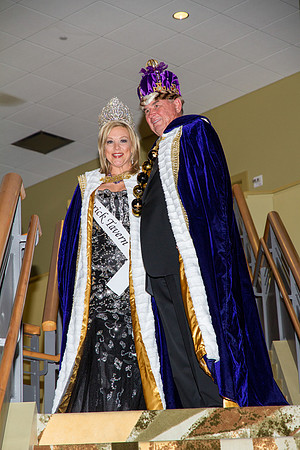 Mardi Gras King and Mardi Gras Queen