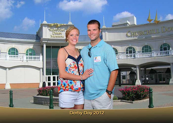 Green Screen at  Derby Day Event