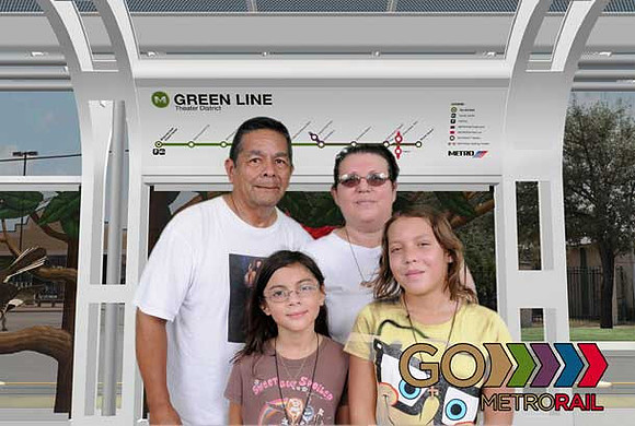 Metro Rail Green Screen Event Opening Day