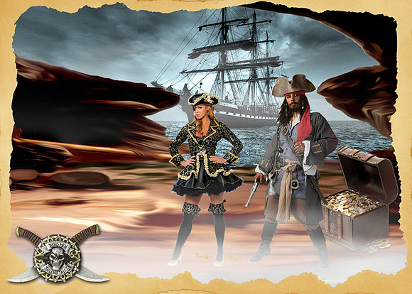 Green Screen Pirate Themed Event