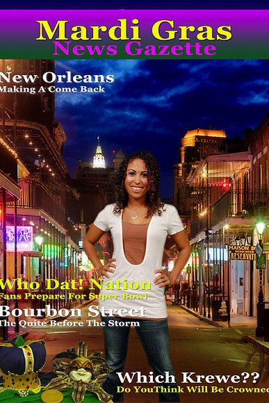 Mardi Gras Fun Green Screen Photography