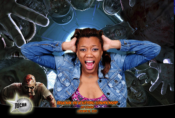Halloween Photos using Green Screen