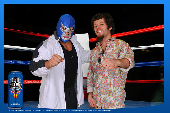 Full Throttle Blue Demon Promotion in Houston