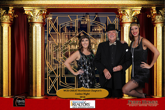 Great Gatsby Themed Green Screen Photography