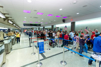 Welcome Home Reception at Hobby Airport